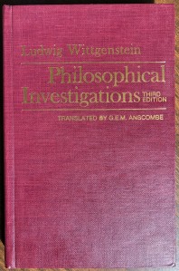 Philosophical Investigations, Third Edition, by Ludwig Wittgenstein (Image © 2020 F. P. Dorchak)